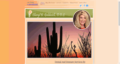 Desktop Screenshot of cherylgoldasichdds.com